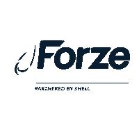 forzehydrogenracing logo racing shell racecar Sticker