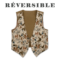 Legoiste fashion switch mode vest Sticker