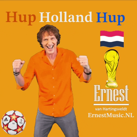 The Netherlands Orange GIF by Ernest Music