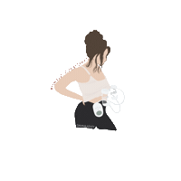 Breastfeeding Amelia Sticker by Davin & Adley
