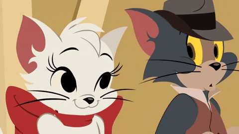 treyvongentry giphyupload kiss tom and jerry GIF