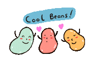 Cool Beans Sticker by cypru55