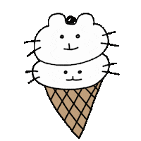 Summer Icecream Sticker
