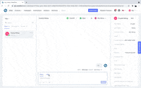 SleekFlow collaboration private team work private message GIF