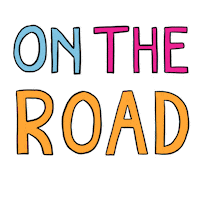 Road Trip Travel Sticker by Rafs Design