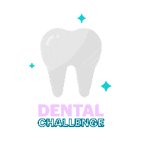 Bluemcare health hero challenge teeth Sticker