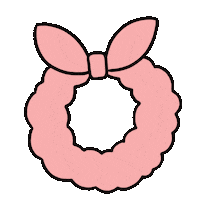 Animation Pink Sticker