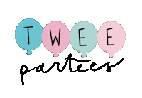 tweepartees balloons twee tweepartees tweeballoonboutique Sticker