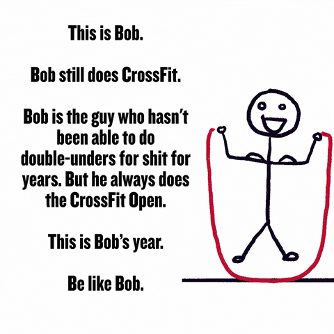 intheopen be like bob GIF by CrossFit Inc.