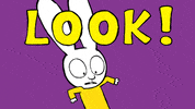 Scared Oh No GIF by Simon Super Rabbit