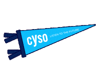 CYSO flag graduation cyso chiyso Sticker