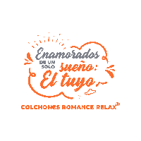 Grupo_Espumados sueno enamorados colchones romancerelax Sticker