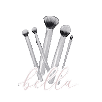 Makeup Artist Makeupbrushes Sticker by Bella Bridal Beauty