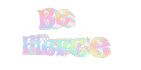 text be fierce Sticker