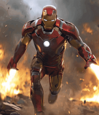 Iron Man Wow GIF by Salih Kizilkaya