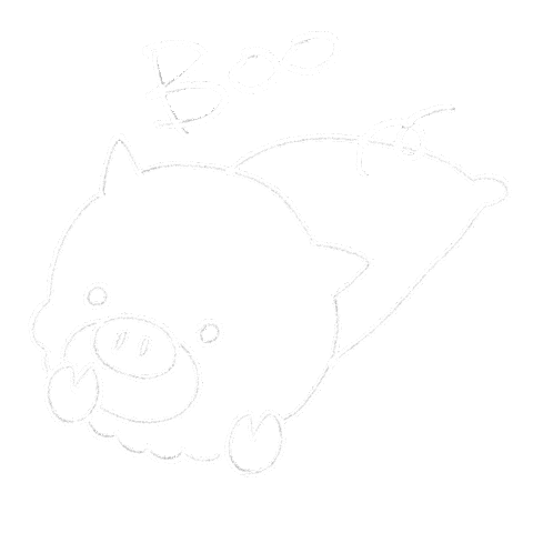 ほわいと Sticker