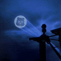 Bat Signal Batman GIF by Kanpai Pandas