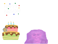 Happy Birthday Fun Sticker