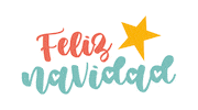 Feliz Navidad Estrella Sticker by Betania
