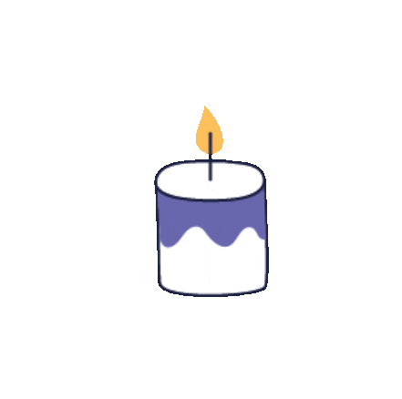 Magic Candle Sticker