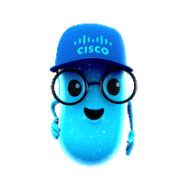 Hat Illuminate Sticker by WeAreCisco