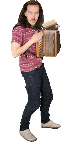 shake accordion Sticker by folkshilfe