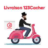 123cacher restaurant shabbat kosher livraison Sticker