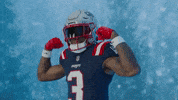 Football Flexing GIF by New England Patriots