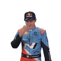 Driver Sweating Sticker by FIA World Rally Championship