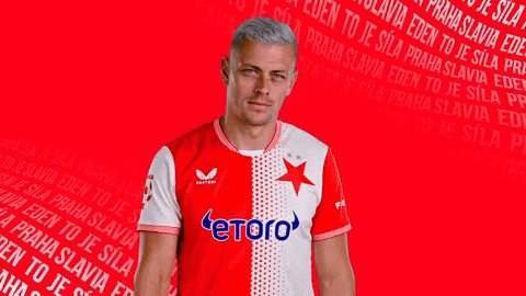 Football Smile GIF by SK Slavia Praha