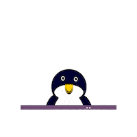 Pinguinalectora Sticker by Raveloteca;