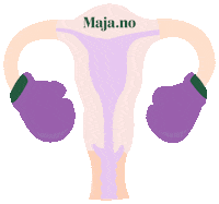 Strong Woman Girl Power Sticker by Maja.no