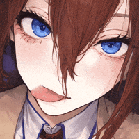 Steins Gate Makise Kurisu GIF