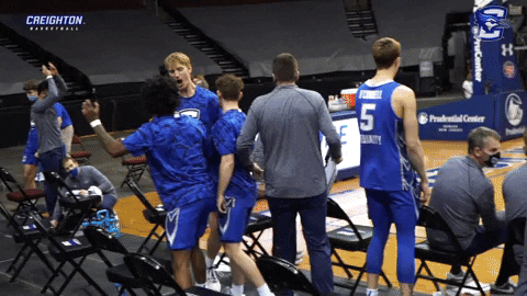 Ncaa Basketball Sport GIF by Creighton University Athletics