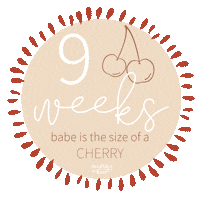 Pregnancy Baby Bump Sticker by Audrey & Bear