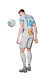 Soccer Player Sport Sticker by Olympique de Marseille