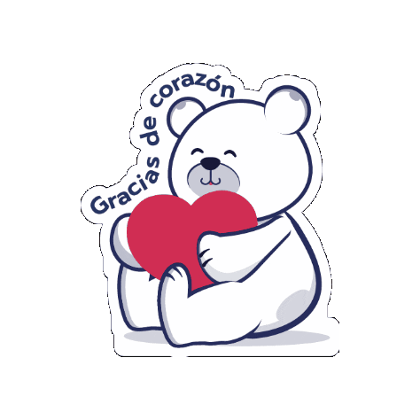 fcardioinfantil giphygifmaker corazon gracias rojo Sticker