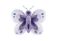 mila_neus purple butterfly бабочка milaneus Sticker