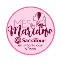Nossa Senhora Maria Sticker by Sacratour