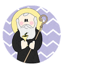 Nossa Senhora Jesus Sticker by ateliermaosdemaria