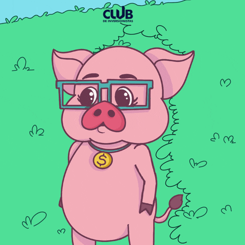 Saltocuantico giphyupload pig piggy miedo GIF