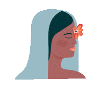 Women Flower Sticker by Shutterstock