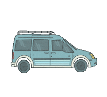Road Trip Travel Sticker by Caminito