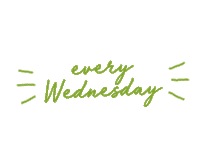 BCDining green wednesday bc dining bcdining Sticker