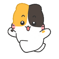 ba_so_0 cat running run speed Sticker