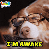 Good Morning Sleeping GIF by Lucas and Friends by RV AppStudios