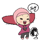 Pink Hero Sticker