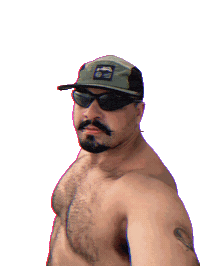 Glitch Daddy Sticker by Database數據