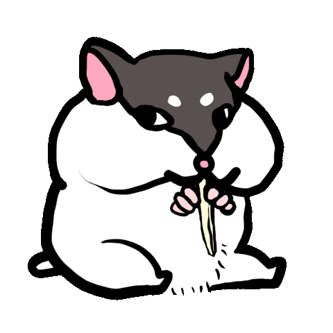 Pipi Eat Sticker