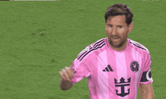 Lionel Messi Point GIF by Major League Soccer